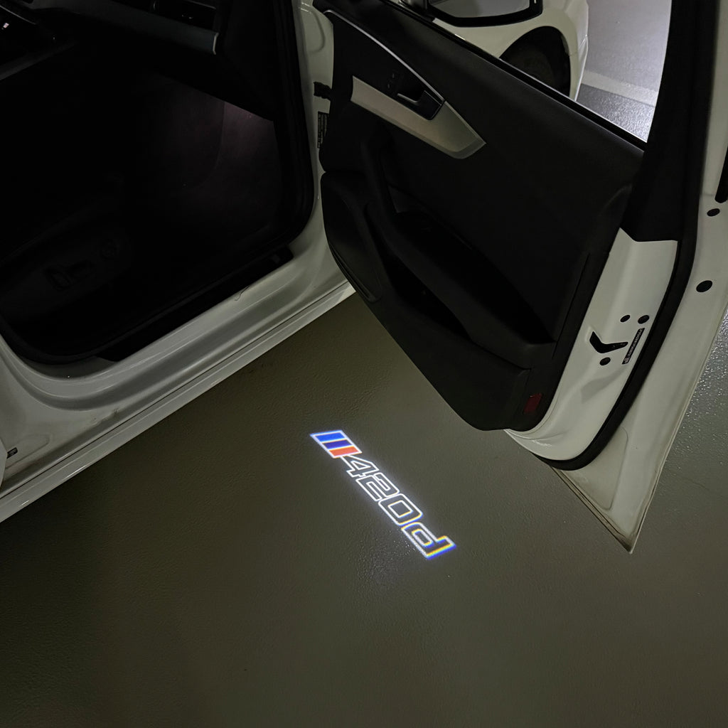 BMW  4 SERIES 420 d   LOGO PROJECTOT LIGHTS (quantity 1 = 1 sets/2 door lights) Nr.6024q56
