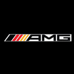 MERCEDES BENZ AMG LOGO PROJECTOT LIGHTS Nr.16 (quantity 1 = 1 sets/2 door lights)