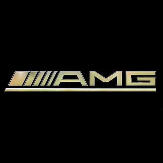 MERCEDES BENZ AMG LOGO PROJECTOT LIGHTS Nr.13 (quantity 1 = 1 sets/2 door lights)