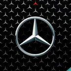 MERCEDES BENZ Original LOGO PROJECTOT LIGHTS Nr.03f 01(quantity 1 = 1 sets/2 door lights)