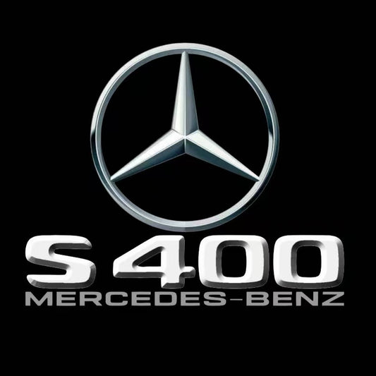 MERCEDES BENZ S 400 LOGO PROJECTOR LIGHTS  (quantity 1 = 1 sets/2 door lights)Nr.03f030