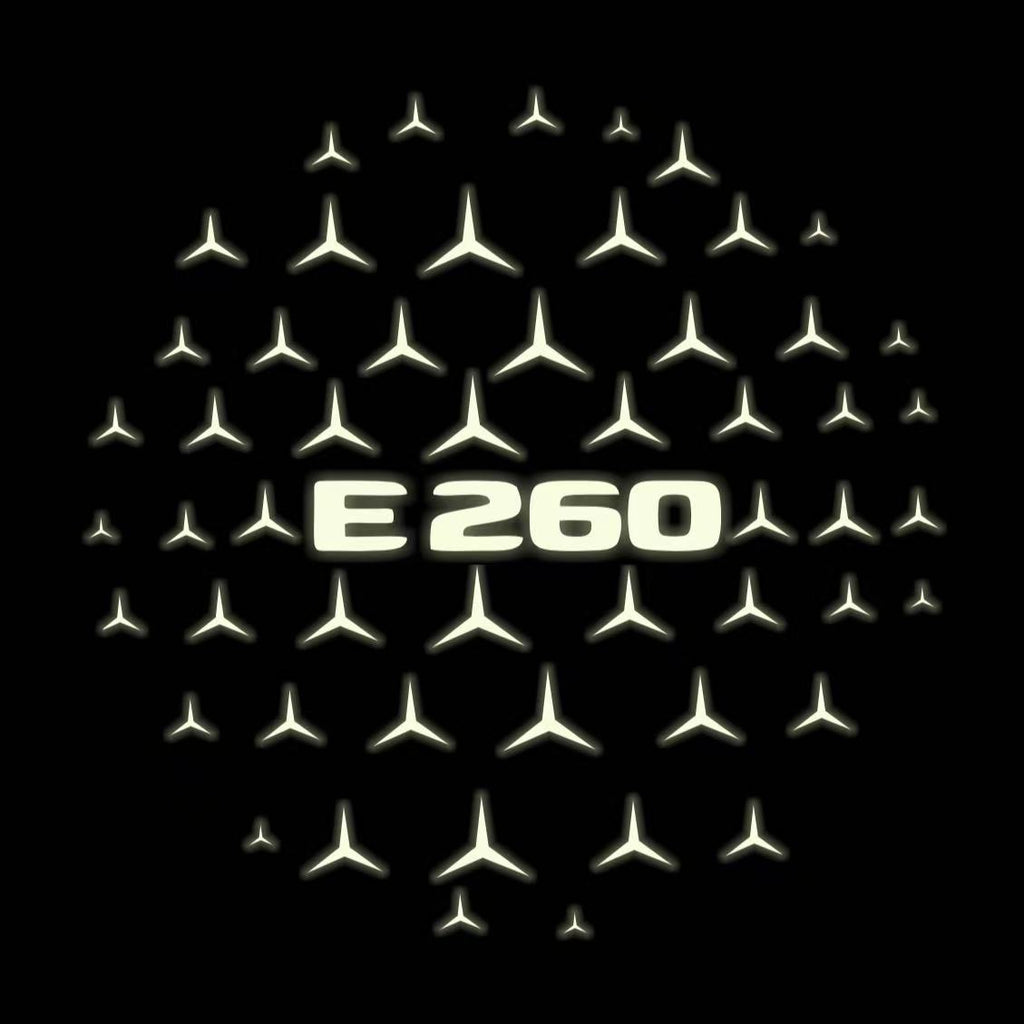 MERCEDES BENZ E 260 LOGO PROJECTOT LIGHTS  (quantity 1 = 1 sets/2 door lights)Nr.03f027