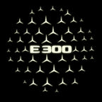 MERCEDES BENZ E 300 LOGO PROJECTOT LIGHTS  (quantity 1 = 1 sets/2 door lights)Nr.03f031