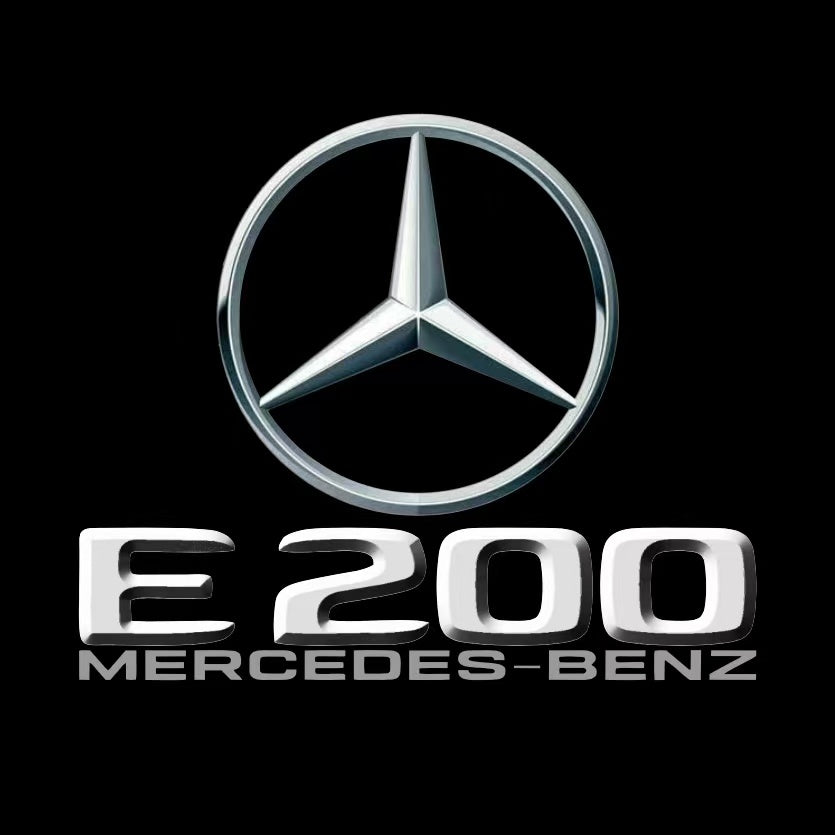 MERCEDES BENZ E 200 LOGO PROJECTOT LIGHTS  (quantity 1 = 1 sets/2 door lights)Nr.03f013