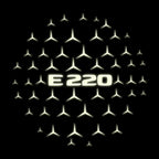 MERCEDES BENZ E 220 LOGO PROJECTOT LIGHTS  (quantity 1 = 1 sets/2 door lights)Nr.03f019