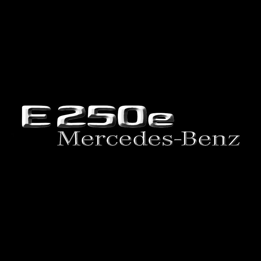 MERCEDES BENZ E 250 LOGO PROJECTOT LIGHTS  (quantity 1 = 1 sets/2 door lights)Nr.03f024
