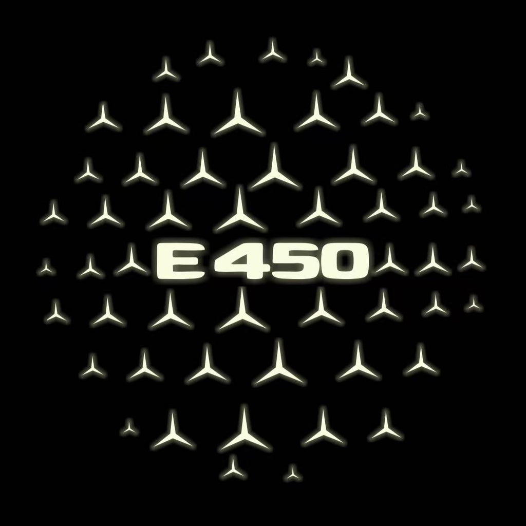 MERCEDES BENZ E450 LOGO PROJECTOT LIGHTS  (quantity 1 = 1 sets/2 door lights)Nr.03f051