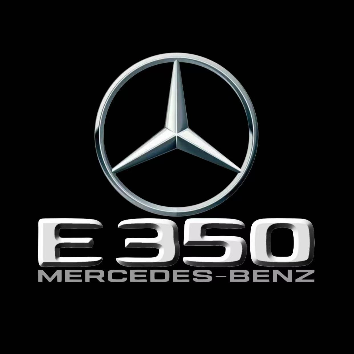 MERCEDES BENZ E 350 LOGO PROJECTOT LIGHTS  (quantity 1 = 1 sets/2 door lights)Nr.03f040