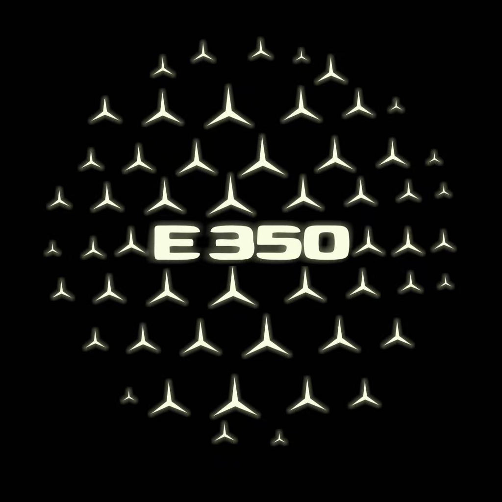 MERCEDES BENZ E 350 LOGO PROJECTOT LIGHTS  (quantity 1 = 1 sets/2 door lights)Nr.03f043