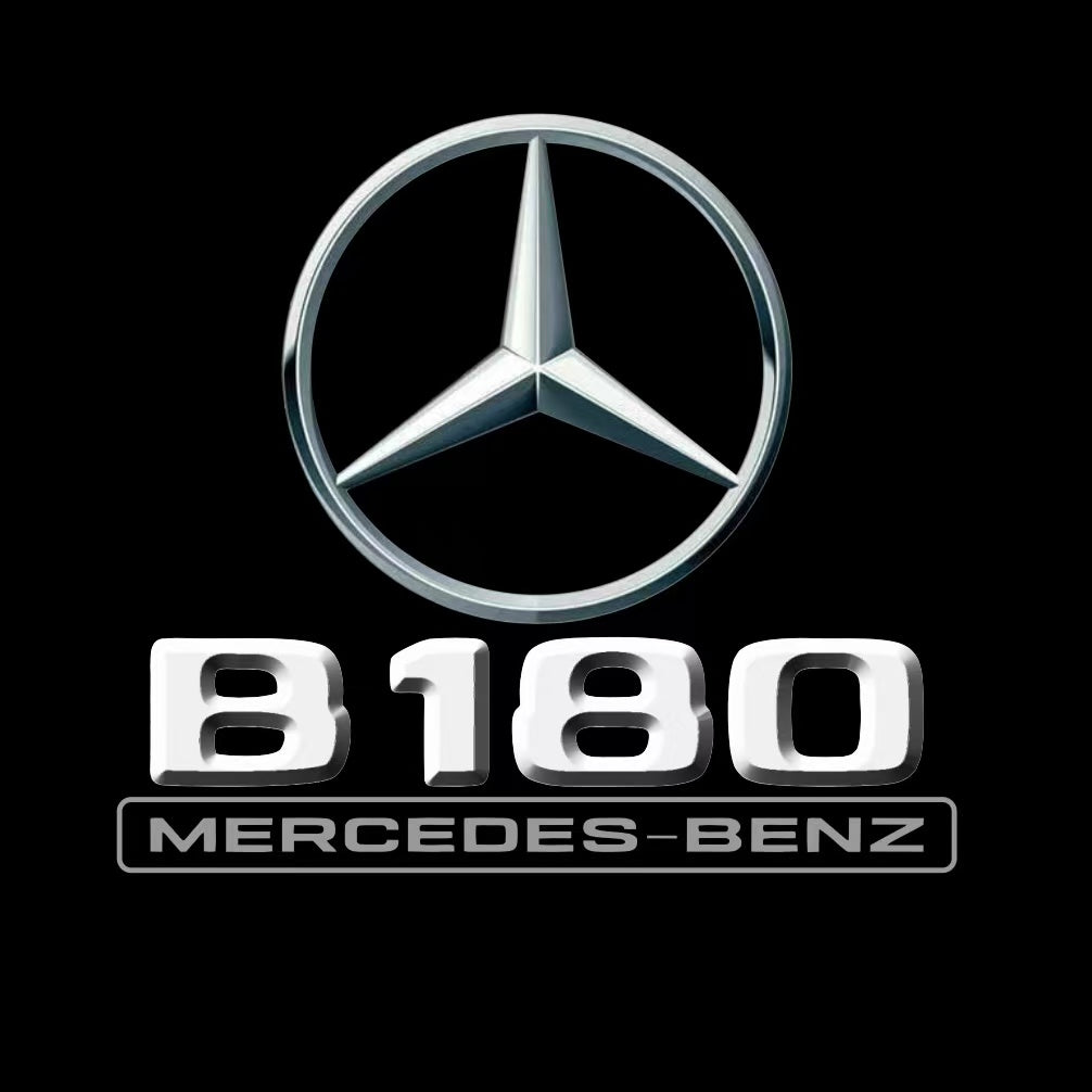 MERCEDES BENZ  B180  LOGO PROJECTOT LIGHTS  (quantity 1 = 1 sets/2 door lights)Nr.03f014
