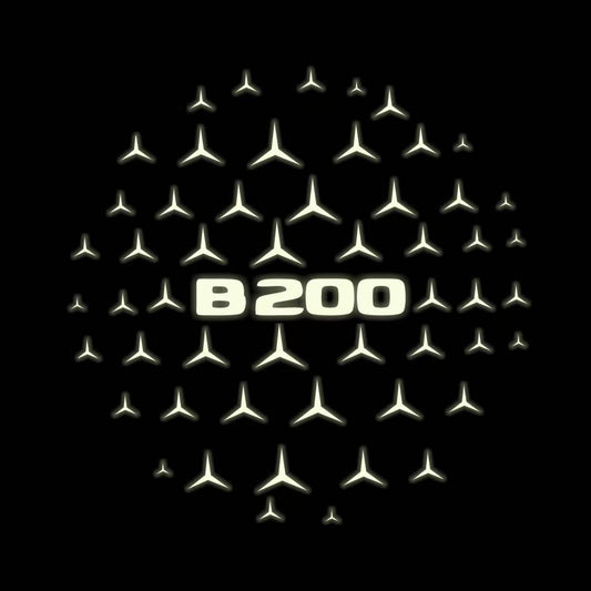 MERCEDES BENZ  B200  LOGO PROJECTOT LIGHTS  (quantity 1 = 1 sets/2 door lights)Nr.03f09
