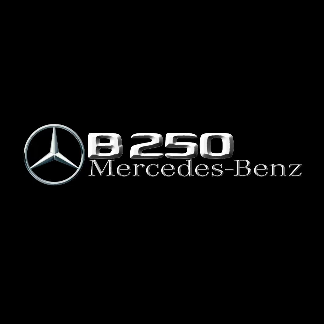 MERCEDES BENZ  B250  LOGO PROJECTOT LIGHTS  (quantity 1 = 1 sets/2 door lights)Nr.03f04