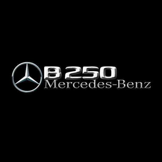 MERCEDES BENZ  B250  LOGO PROJECTOT LIGHTS  (quantity 1 = 1 sets/2 door lights)Nr.03f04