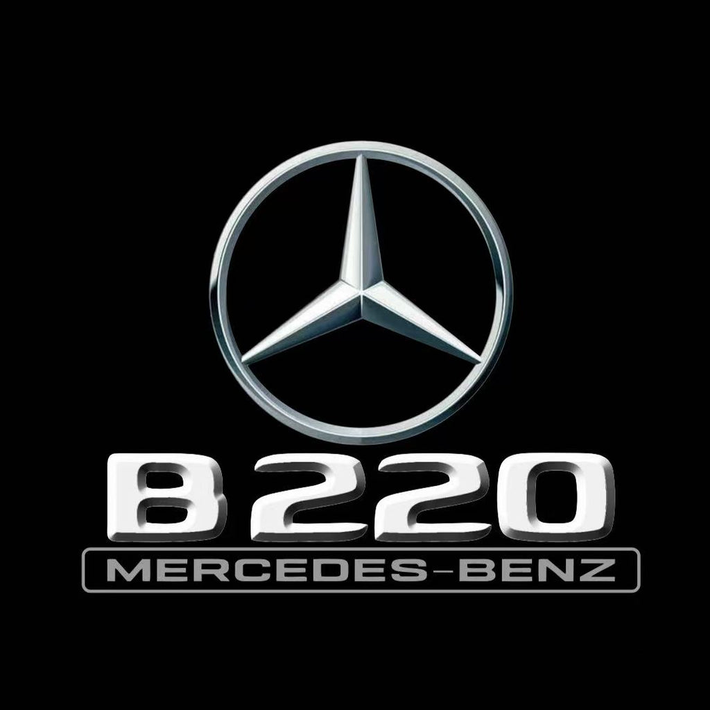 MERCEDES BENZ  B220  LOGO PROJECTOT LIGHTS  (quantity 1 = 1 sets/2 door lights)Nr.03f08