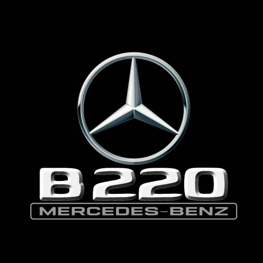 MERCEDES BENZ  B220  LOGO PROJECTOT LIGHTS  (quantity 1 = 1 sets/2 door lights)Nr.03f08