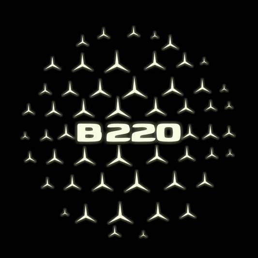 MERCEDES BENZ  B220  LOGO PROJECTOT LIGHTS  (quantity 1 = 1 sets/2 door lights)Nr.03f06