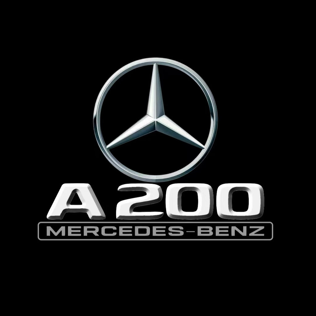 MERCEDES BENZ  A200  LOGO PROJECTOR LIGHTS  (quantity 1 = 1 sets/2 door lights)Nr.03f011