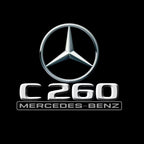 MERCEDES BENZ  C 260 LOGO PROJECTOT LIGHTS  (quantity 1 = 1 sets/2 door lights)Nr.03f030