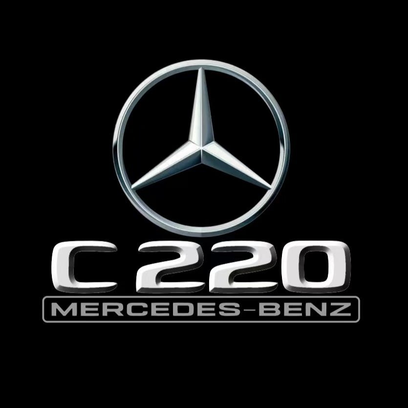 MERCEDES BENZ  C 220 LOGO PROJECTOT LIGHTS  (quantity 1 = 1 sets/2 door lights)Nr.03f024