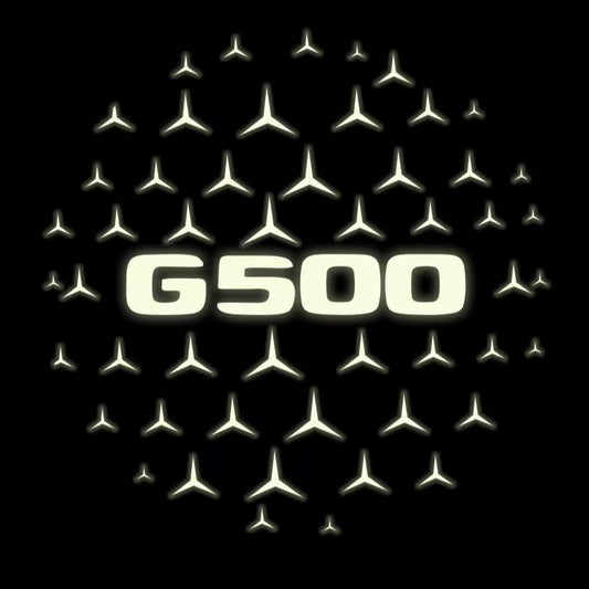 MERCEDES BENZ G500 LOGO PROJECTOR LIGHTS  (quantity 1 = 1 sets/2 door lights)Nr.03f023