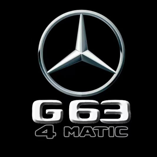 MERCEDES BENZ G63 LOGO PROJECTOR LIGHTS  (quantity 1 = 1 sets/2 door lights)Nr.03f015