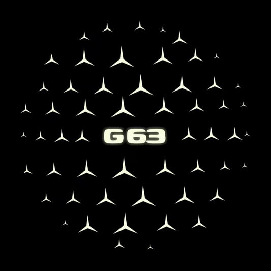 MERCEDES BENZ G63 LOGO PROJECTOR LIGHTS  (quantity 1 = 1 sets/2 door lights)Nr.03f016