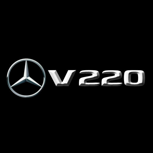 MERCEDES BENZ V 220 LOGO PROJECTOT LIGHTS  (quantity 1 = 1 sets/2 door lights)Nr.03f05