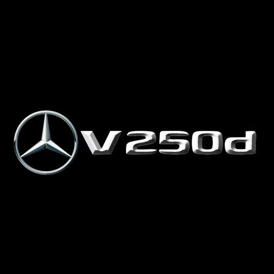 MERCEDES BENZ V 250d LOGO PROJECTOT LIGHTS  (quantity 1 = 1 sets/2 door lights)Nr.03f08