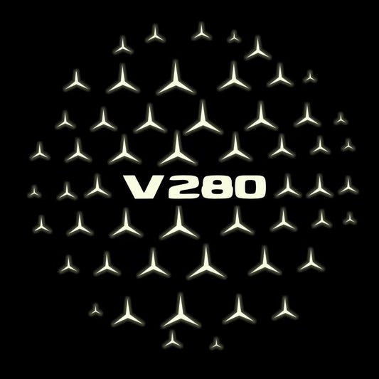 MERCEDES BENZ V 280 LOGO PROJECTOT LIGHTS  (quantity 1 = 1 sets/2 door lights)Nr.03f015