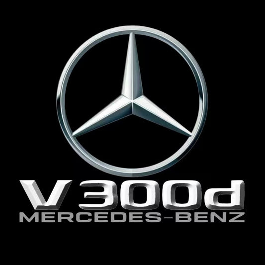 MERCEDES BENZ V 300d LOGO PROJECTOT LIGHTS  (quantity 1 = 1 sets/2 door lights)Nr.03f016