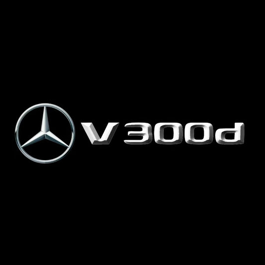 MERCEDES BENZ V 300d LOGO PROJECTOT LIGHTS  (quantity 1 = 1 sets/2 door lights)Nr.03f017