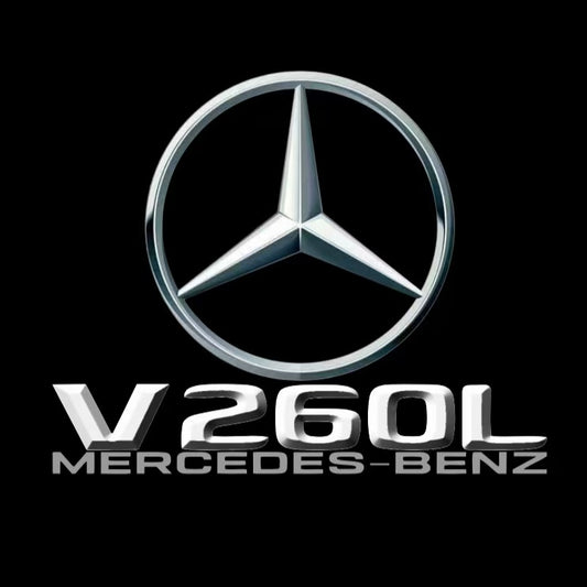 MERCEDES BENZ V 260L LOGO PROJECTOT LIGHTS  (quantity 1 = 1 sets/2 door lights)Nr.03f010