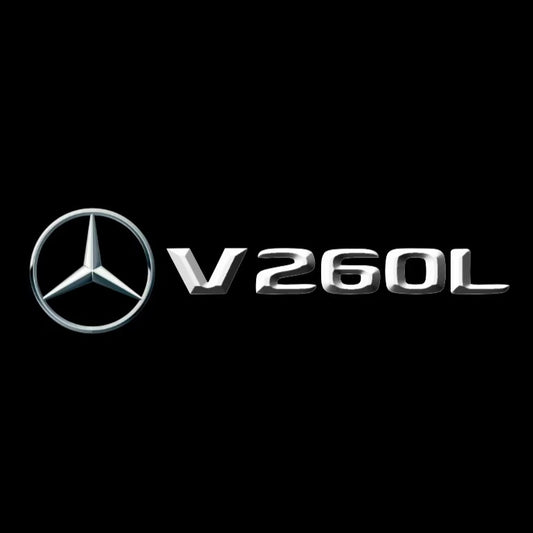 MERCEDES BENZ V 260L LOGO PROJECTOT LIGHTS  (quantity 1 = 1 sets/2 door lights)Nr.03f011