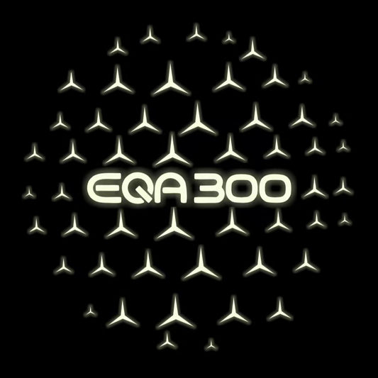 MERCEDES BENZ EQA 300 LOGO PROJECTOR LIGHTS  (quantity 1 = 1 sets/2 door lights)Nr.03f08