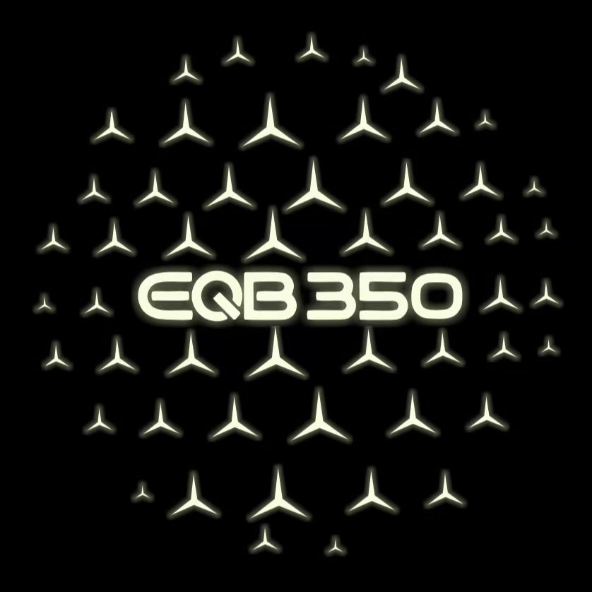 MERCEDES BENZ EQB 350  LOGO PROJECTOR LIGHTS  (quantity 1 = 1 sets/2 door lights)Nr.03f018