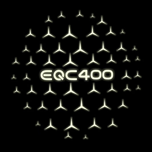 MERCEDES BENZ EQC 400  LOGO PROJECTOR LIGHTS  (quantity 1 = 1 sets/2 door lights)Nr.03f011