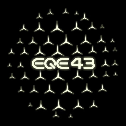 MERCEDES BENZ EQE 43  LOGO PROJECTOR LIGHTS  (quantity 1 = 1 sets/2 door lights)Nr.03f010