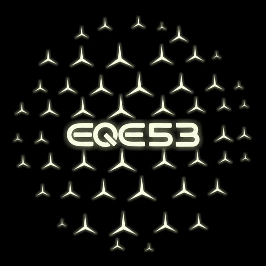 MERCEDES BENZ EQE 53  LOGO PROJECTOR LIGHTS  (quantity 1 = 1 sets/2 door lights)Nr.03f013
