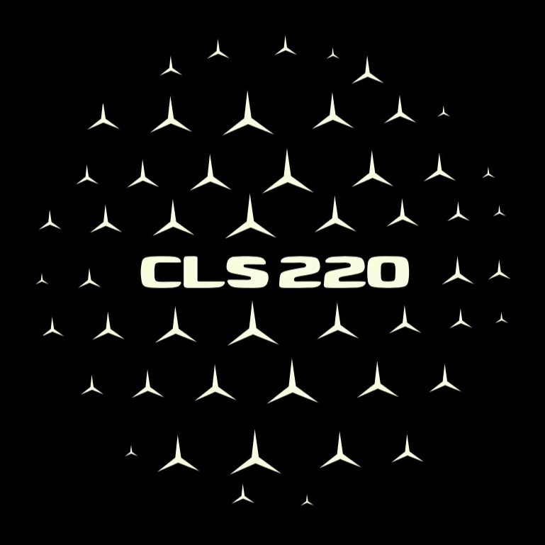 MERCEDES BENZ  CLS 220 LOGO PROJECTOT LIGHTS  (quantity 1 = 1 sets/2 door lights)Nr.03f020