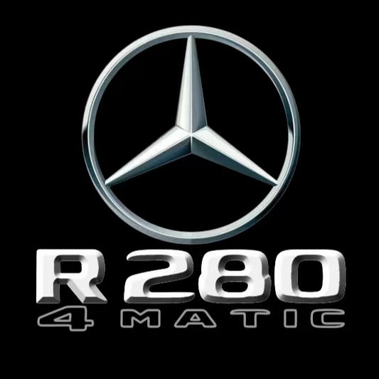 MERCEDES BENZ R 280 LOGO PROJECTOR LIGHTS  (quantity 1 = 1 sets/2 door lights)Nr.03f028