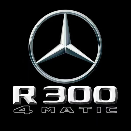 MERCEDES BENZ R 300 LOGO PROJECTOR LIGHTS  (quantity 1 = 1 sets/2 door lights)Nr.03f031
