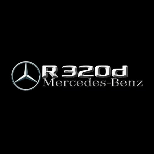 MERCEDES BENZ R 320d LOGO PROJECTOR LIGHTS  (quantity 1 = 1 sets/2 door lights)Nr.03f036