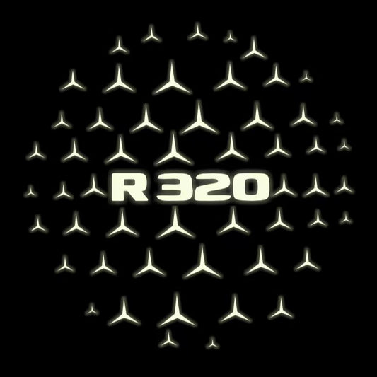 MERCEDES BENZ R 320 LOGO PROJECTOR LIGHTS  (quantity 1 = 1 sets/2 door lights)Nr.03f035