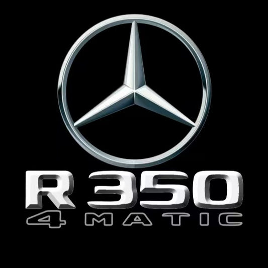 MERCEDES BENZ R 350 LOGO PROJECTOR LIGHTS  (quantity 1 = 1 sets/2 door lights)Nr.03f037