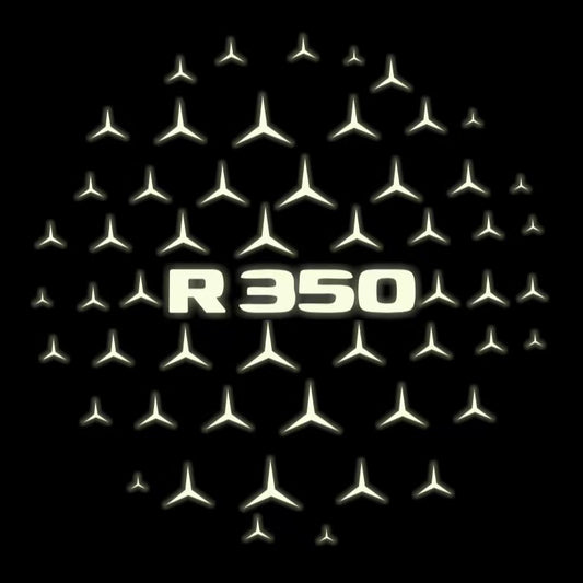 MERCEDES BENZ R 350 LOGO PROJECTOR LIGHTS  (quantity 1 = 1 sets/2 door lights)Nr.03f038