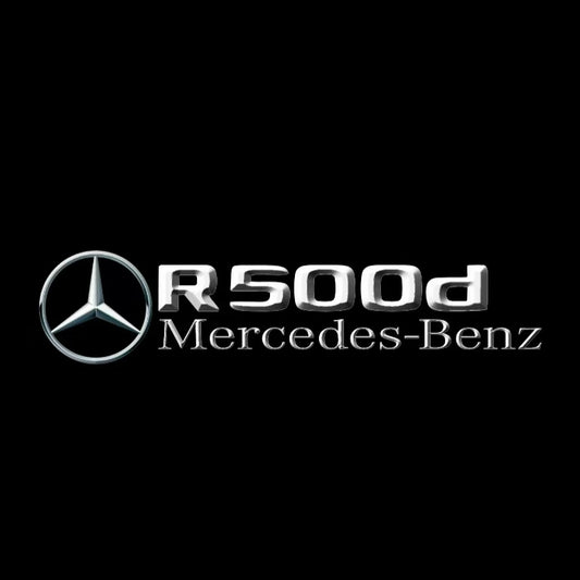 MERCEDES BENZ R 500d LOGO PROJECTOR LIGHTS  (quantity 1 = 1 sets/2 door lights)Nr.03f042