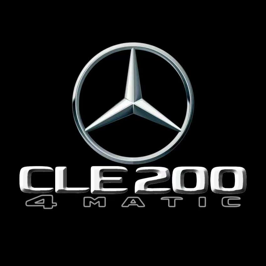 MERCEDES BENZ CLE 200  LOGO PROJECTOT LIGHTS  (quantity 1 = 1 sets/2 door lights)Nr.03f011