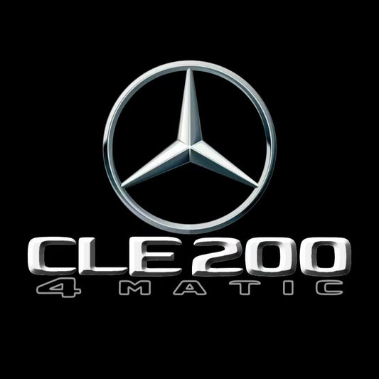 MERCEDES BENZ CLE 200  LOGO PROJECTOT LIGHTS  (quantity 1 = 1 sets/2 door lights)Nr.03f011