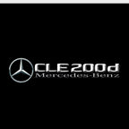 MERCEDES BENZ CLE 200d  LOGO PROJECTOT LIGHTS  (quantity 1 = 1 sets/2 door lights)Nr.03f012