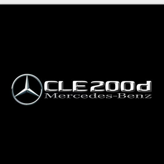 MERCEDES BENZ CLE 200d  LOGO PROJECTOT LIGHTS  (quantity 1 = 1 sets/2 door lights)Nr.03f012